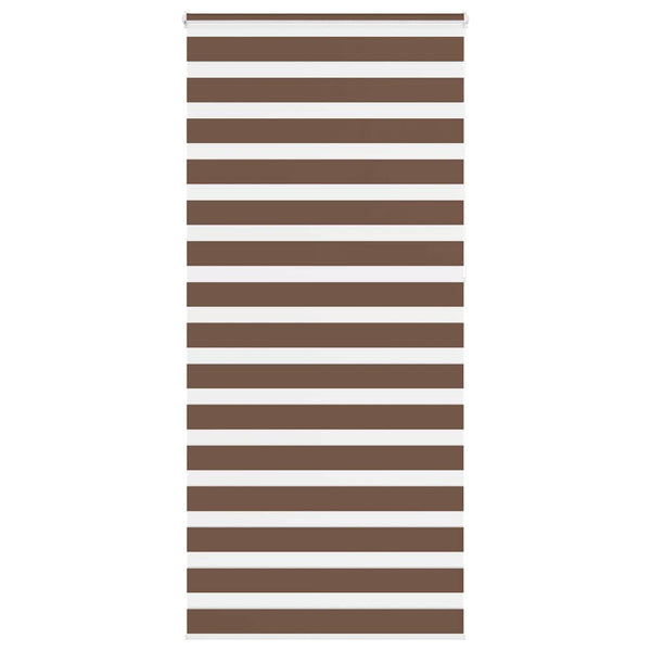Doppelrollo Braun 100x230 cm