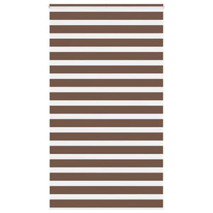 Doppelrollo Braun 120x230 cm