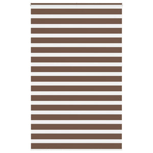 Doppelrollo Braun 145x230 cm