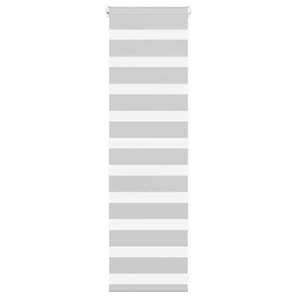 vidaXL Store Jour Nuit Gris Clair 40x100 cm Largeur tissu 35,9 cm Polyester
