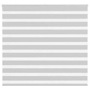 vidaXL Store enrouleur double Gris clair 165x100 cm Largeur du tissu 160,9 cm Polyester