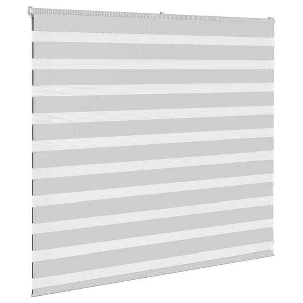 vidaXL Store enrouleur double Gris clair 165x100 cm Largeur du tissu 160,9 cm Polyester