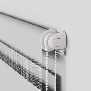 Doppelrollo Hellgrau 55x150 cm