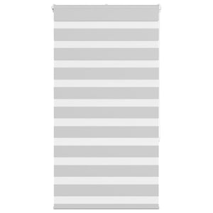 vidaXL Store double gris clair 85x150 cm Largeur du tissu 80,9 cm Polyester