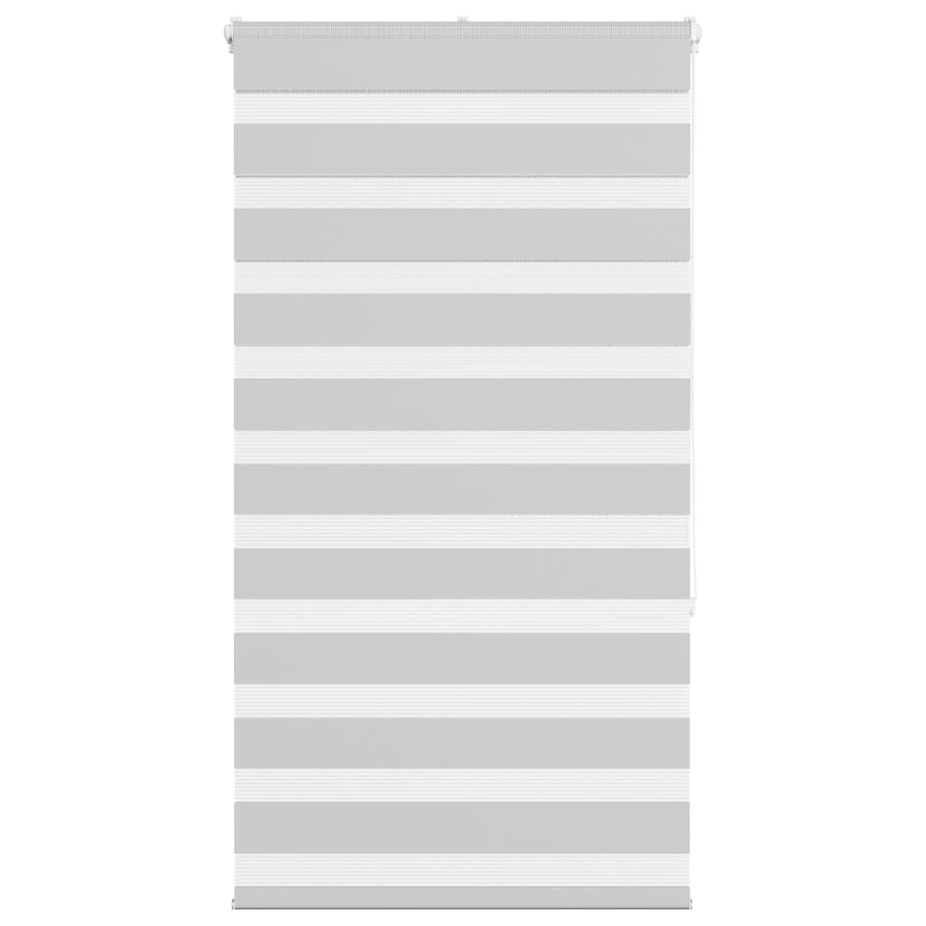 vidaXL Store double gris clair 85x150 cm Largeur du tissu 80,9 cm Polyester