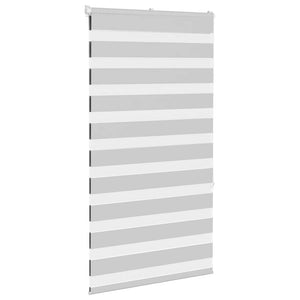 vidaXL Store double gris clair 85x150 cm Largeur du tissu 80,9 cm Polyester