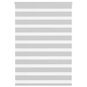 vidaXL Store double gris clair 105x150 cm, largeur de tissu 100,9 cm, polyester