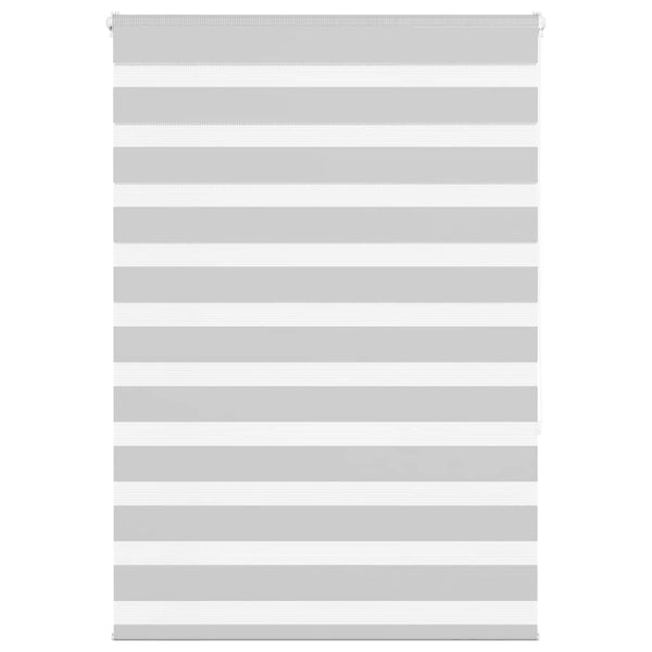 vidaXL Store double gris clair 105x150 cm, largeur de tissu 100,9 cm, polyester