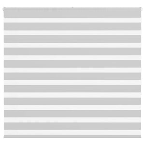 vidaXL Store enrouleur double gris clair 155x150 cm Largeur du tissu 150,9 cm Polyester