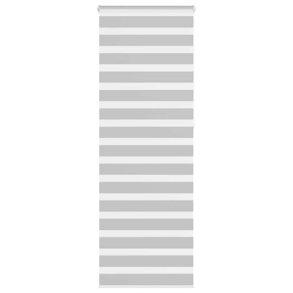 Doppelrollo Hellgrau 75x230 cm