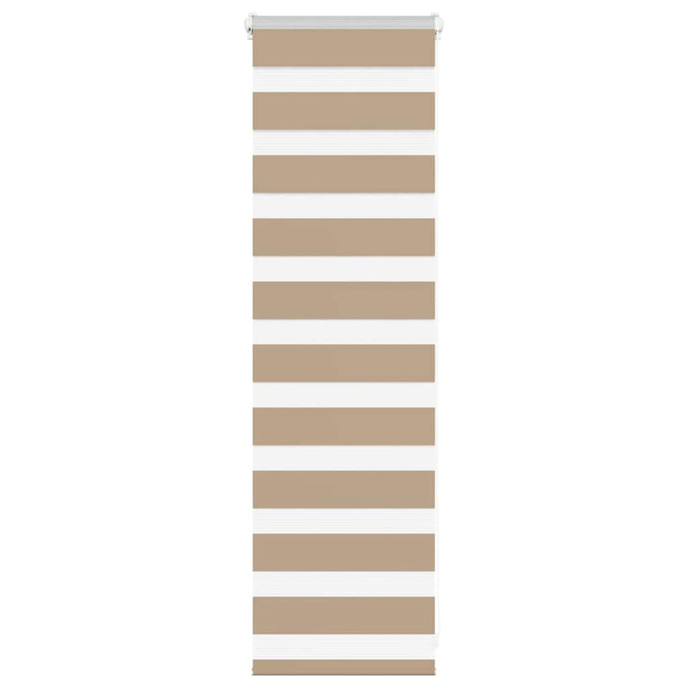 Doppelrollo Sandbraun 50x100 cm
