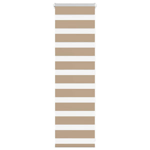 Doppelrollo Sandbraun 50x100 cm