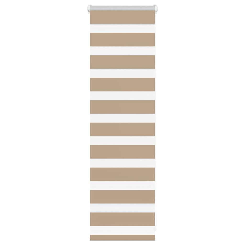 Doppelrollo Sandbraun 50x100 cm