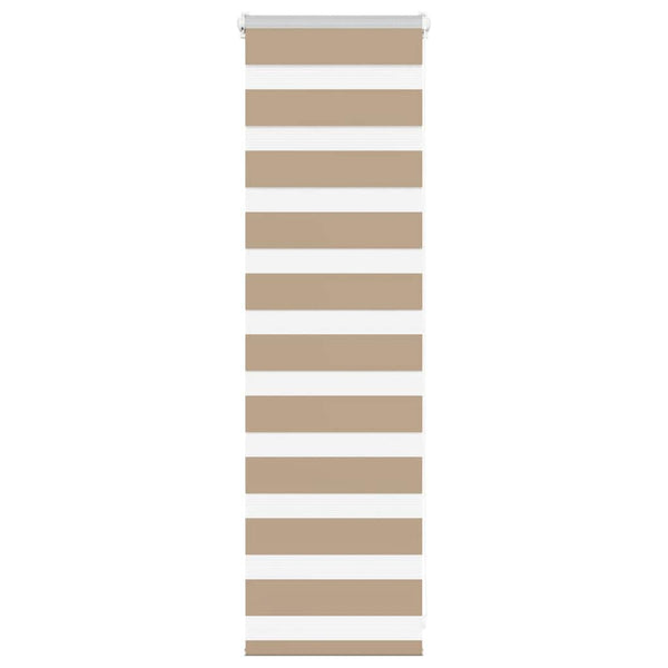 Doppelrollo Sandbraun 50x100 cm