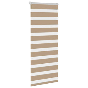 Doppelrollo Sandbraun 55x100 cm