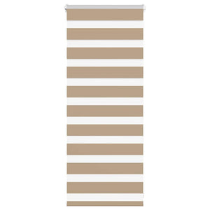 Doppelrollo Sandbraun 60x100 cm