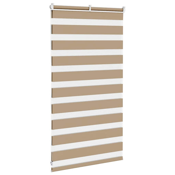Doppelrollo Sandbraun 70x100 cm