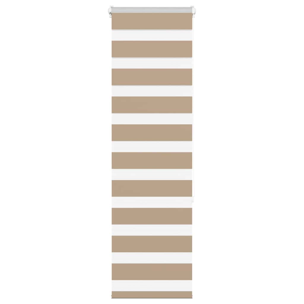 Doppelrollo Sandbraun 50x150 cm