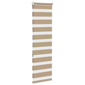 Doppelrollo Sandbraun 50x150 cm