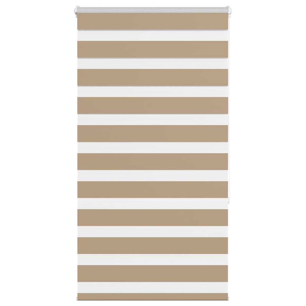 Doppelrollo Sandbraun 70x150 cm