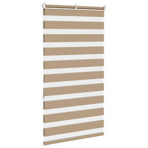 Doppelrollo Sandbraun 70x150 cm