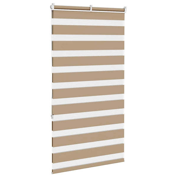 Doppelrollo Sandbraun 70x150 cm