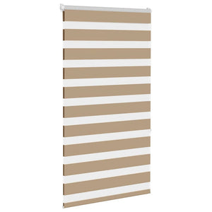 Doppelrollo Sandbraun 75x150 cm
