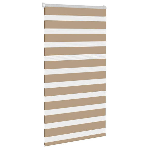 Doppelrollo Sandbraun 85x150 cm