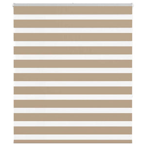 Doppelrollo Sandbraun 130x150 cm