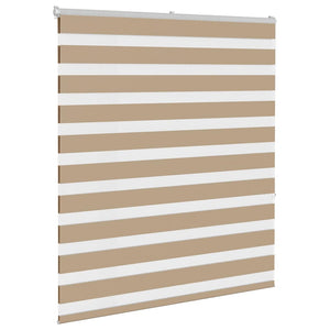 Doppelrollo Sandbraun 130x150 cm