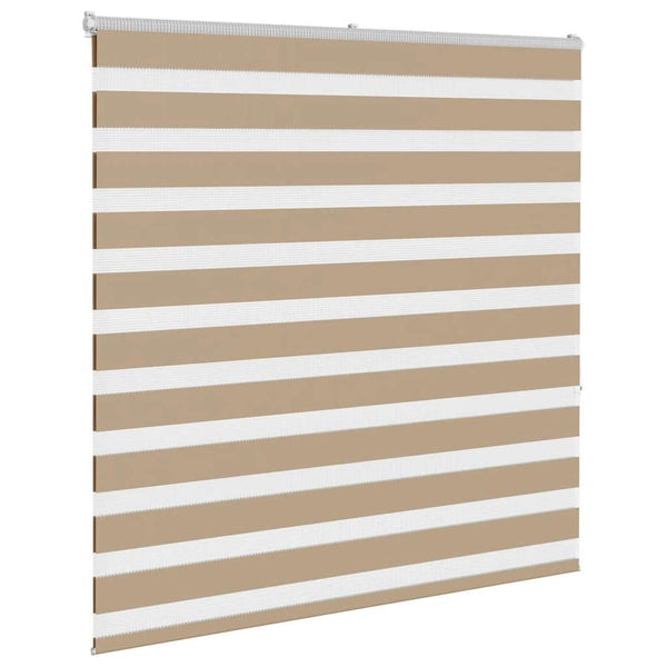 Doppelrollo Sandbraun 145x150 cm