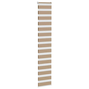 Doppelrollo Sandbraun 40x200 cm