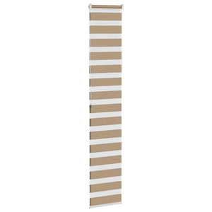 Doppelrollo Sandbraun 40x200 cm
