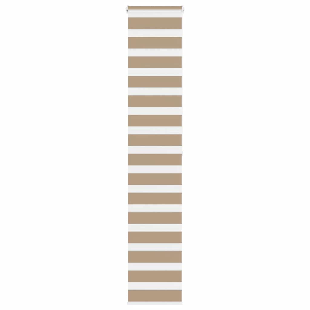 Doppelrollo Sandbraun 50x200 cm