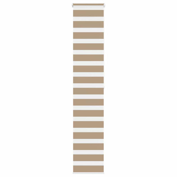 Doppelrollo Sandbraun 50x200 cm