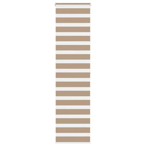 Doppelrollo Sandbraun 55x200 cm