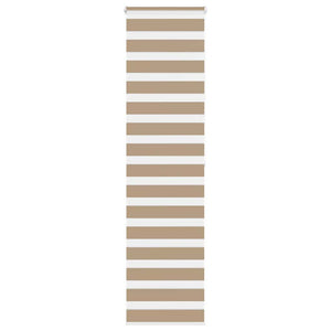 Doppelrollo Sandbraun 60x200 cm