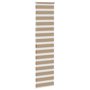 Doppelrollo Sandbraun 65x200 cm