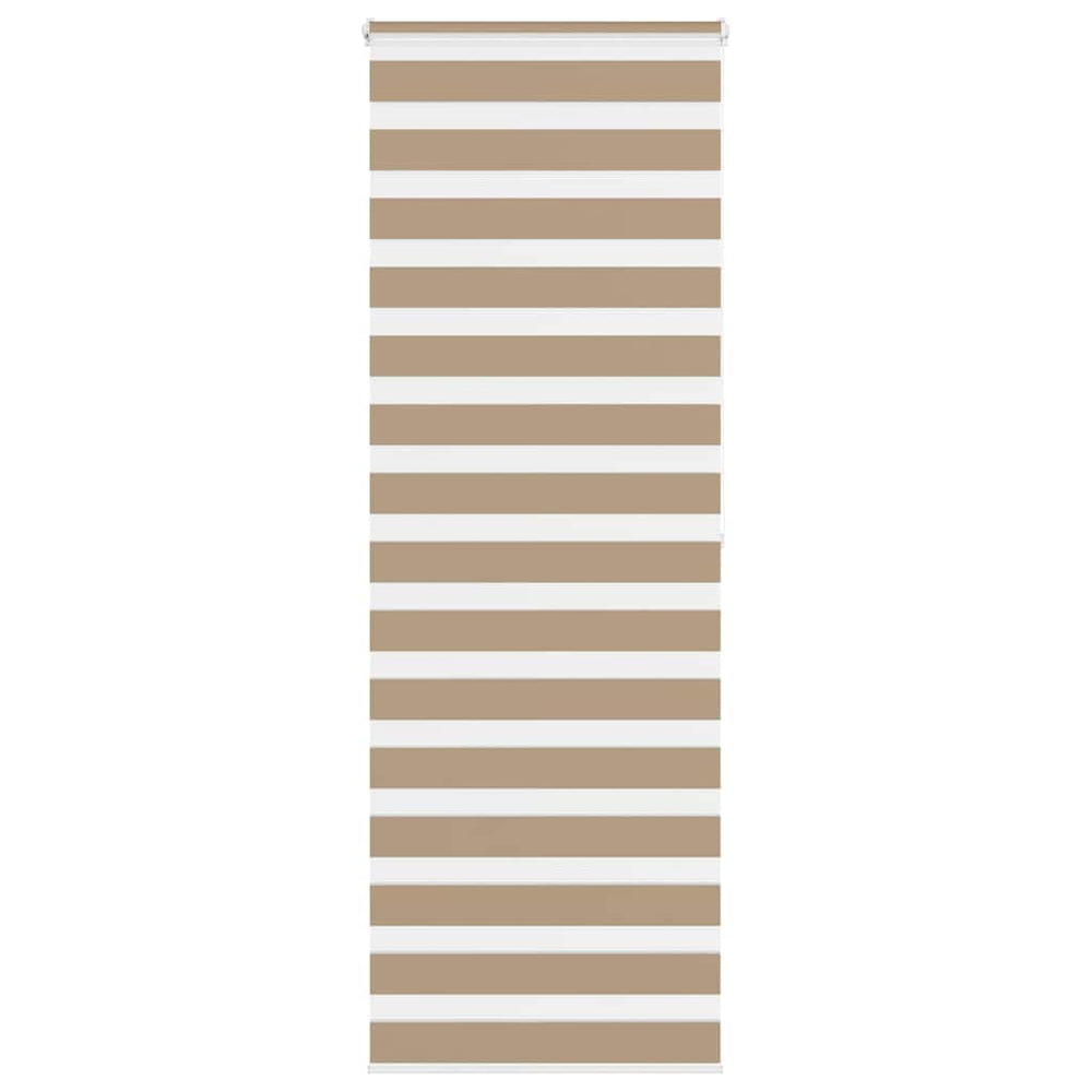 Doppelrollo Sandbraun 80x200 cm