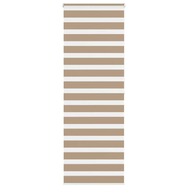Doppelrollo Sandbraun 80x200 cm