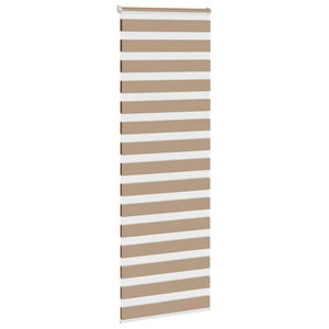 Doppelrollo Sandbraun 80x200 cm