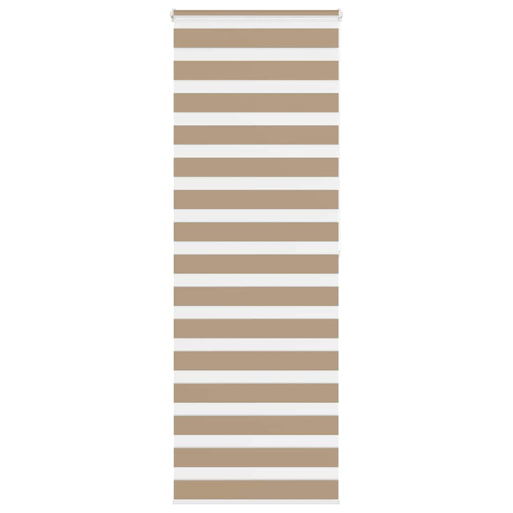 Doppelrollo Sandbraun 90x200 cm