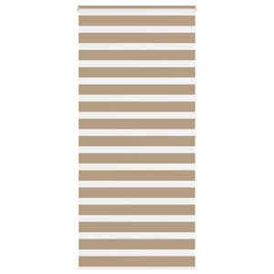 Doppelrollo Sandbraun 95x200 cm
