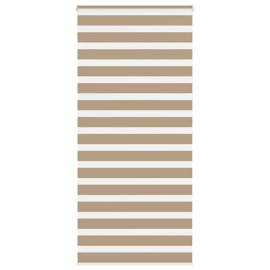 Doppelrollo Sandbraun 100x200 cm