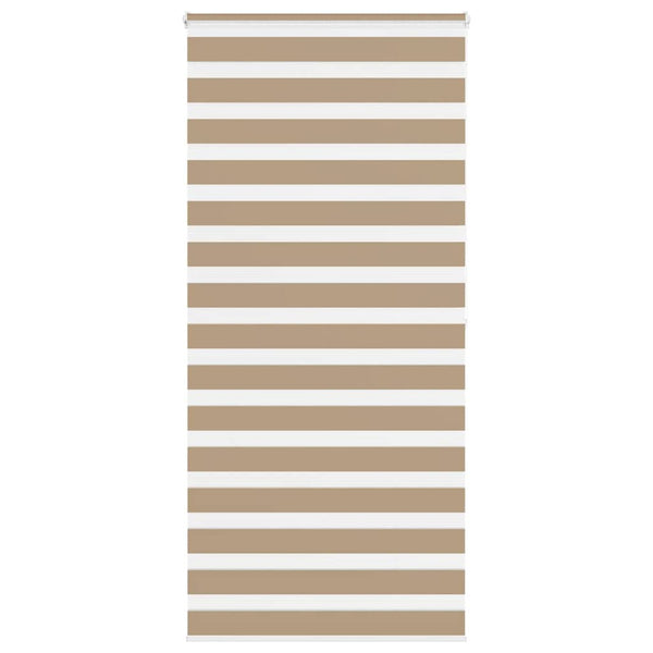 Doppelrollo Sandbraun 100x200 cm