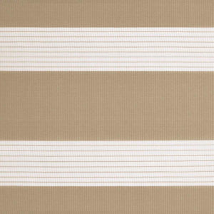 Doppelrollo Sandbraun 100x200 cm