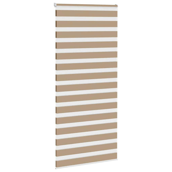 Doppelrollo Sandbraun 100x200 cm