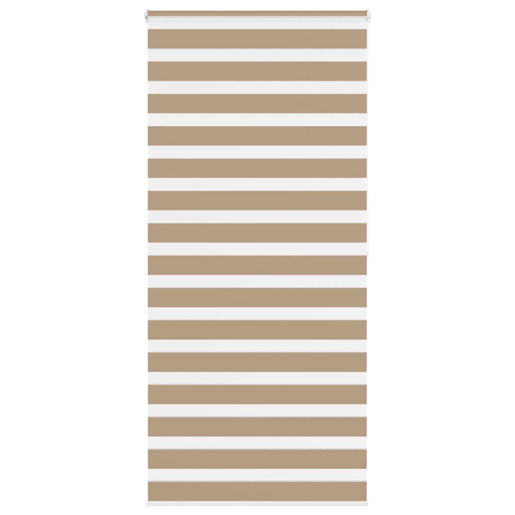 Doppelrollo Sandbraun 105x200 cm