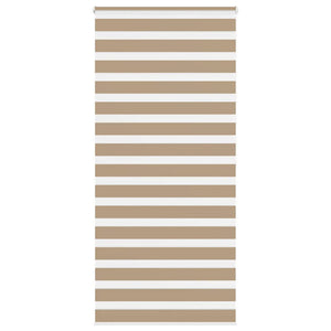 Doppelrollo Sandbraun 110x200 cm