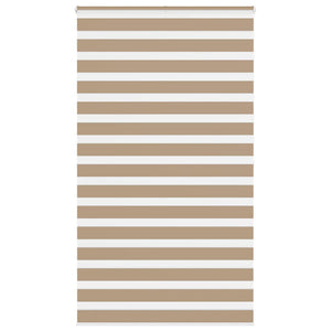Doppelrollo Sandbraun 120x200 cm